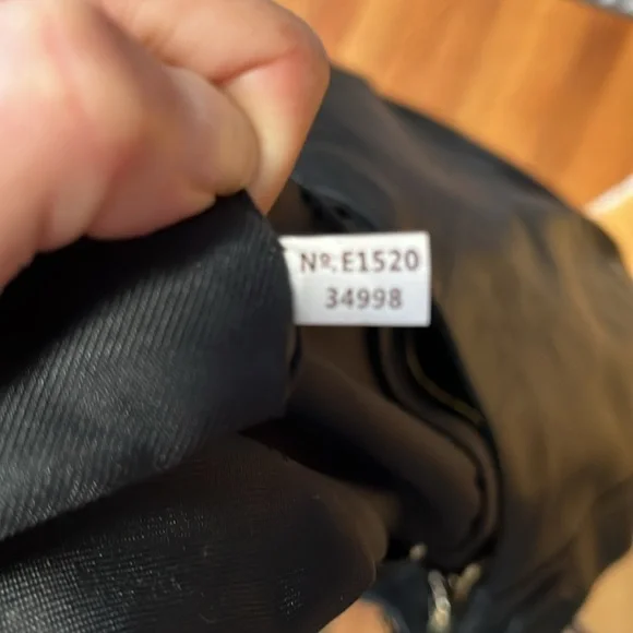 COACH lmt Edition Circle Black Leather Hobo Shoulder Bag - Picture 10 of 13